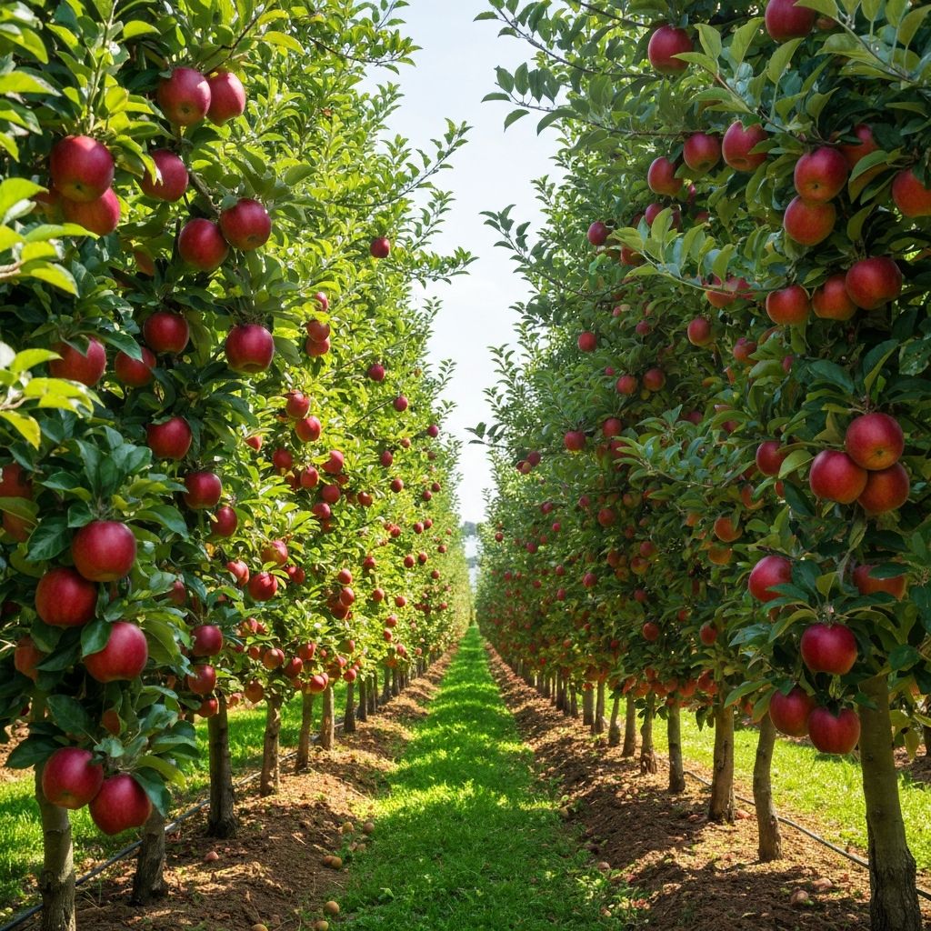 Pomar de maçã da Bortolon